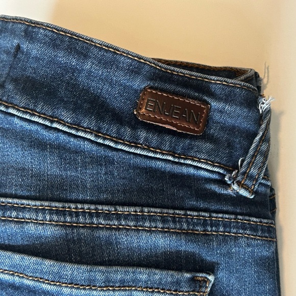 Monkey ride Jeans - EnJean Dark Blue Jeans & Blue jeans 3 pair size 5/27 (f) - Picture 9 of 16